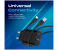 Promate Universal 17W Multi-Port Wall Charger with USB-A Port - Black 6 in UAE