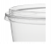 Hotpack HSMDCS12PET 10 Pieces 12oz Deli PET Container Square with Lid 4 in UAE