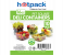 Hotpack HSMDCS16PET 10 Pieces 16oz Deli PET Container Square with Lid 1 in UAE