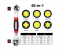 Universal 48 In 1 Multifunction Wrench Tool with 360 Degree Rotating Head\ 5 in OMAN