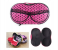 Portable Bra Storage Bag With Net Travel Organiser for Under Garments and Accessories - Rose and Black 3 in OMAN