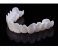Generic Teeth Veneers Whitening Snap On Smile Teeth Cosmetic Denture Instant Perfect Smile Teeth Fake Tooth Cover Oral Hygiene Tools - White 3 in UAE