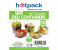 Hotpack HSMDCS24PET 10 Pieces 24oz Deli PET Container Square with Lid 2 in UAE