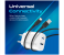 Promate Universal 17W Multi-Port Wall Charger with USB-A Port - White 6 in UAE