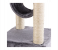 36 Inch Cat Trees and Towers with Scratching Posts Play House for Kitten - Grey 3 in UAE