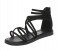 EU 38 Sized Club Factory Sandal for Women - Black 2 in UAE