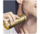 Generic Mini USB Shaver Low Noise Motor Anti-scratch Antique Brass Color Washable Electric Shaver for Outdoor With Cleaning Brush 1 in OMAN
