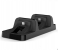 Double Handle Wireless Chargers Dual USB Charging Dock Stand For Playstation 4 PS4 - Black 2 in OMAN
