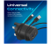 Promate Universal 17W Multi-Port Wall Charger with Type-C Port - Black 6 in UAE