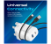 Promate Universal 17W Multi-Port Wall Charger with Type-C Port - White 6 in UAE