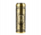 Generic Mini USB Shaver Low Noise Motor Anti-scratch Antique Brass Color Washable Electric Shaver for Outdoor With Cleaning Brush 2 in OMAN