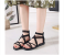 EU 36 Sized Club Factory Sandal for Women - Black 5 in UAE