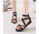 EU 38 Sized Club Factory Sandal for Women - Black 1 in UAE