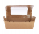 Hotpack HSMKLBW180 5 Pieces Kraft Lunch Box Window 5 in UAE