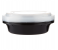 Hotpack HSMBBRO48 5 Pieces 32 oz Black Base Round Container with Lids 1 in UAE