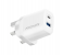 Promate Universal 17W Multi-Port Wall Charger with Type-C Port - White 1 in UAE