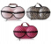 Portable Bra Storage Bag With Net Travel Organiser for Under Garments and Accessories - Rose and Black 1 in OMAN