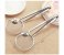 2in1 Stainless Steel Tong and Strainer Frying Kitchen Tools - Silver 3 in UAE