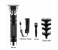 Galaxy Ocean 1200mAh Retro Rechargeable Cordless Hair Clipper - Gold 3 in UAE
