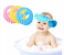 Universal Baby Shower Cap - Yellow 2 in UAE