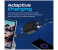 Promate Universal 17W Multi-Port Wall Charger with USB-A Port - Black 4 in UAE