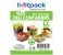 Hotpack HSMDCS12PET 10 Pieces 12oz Deli PET Container Square with Lid 1 in UAE
