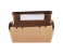 Hotpack HSMKLBW120 5 Pieces Kraft Lunch Box Window 4 in UAE