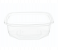 Hotpack HSMDCS8PET 10 Pieces 8oz Deli PET Container Square with Lid 4 in UAE