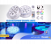 Generic Portable LED Rainbow Shower Pod With Remote Control 2 in OMAN