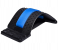 Back Stretcher Fitness Lumbar Posture Correction Massager Back Pain Relief Corrector Magic Back Relaxation - Blue and Black 1 in UAE