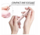 Galaxy Ocean Painless Eyebrows Hair Remover For Perfect Finishing and Gentle Touch 18K - Rose Gold and Silver 2 in UAE
