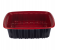 Hotpack HSMRB750 5 Pieces 750ml Red and Black Base Container with Lids 5 in UAE