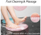 Generic Foot Massage Shower Bathing Mat Silicone 55 Suction Cups Cleaning Massage Pad - Assorted Color 2 in OMAN