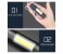 Mini 3 Mode XPE COB 10.1cm Rechargeable LED Flashlight Torch With Box - Black 4 in UAE