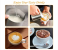 USB Rechargeable Milk Frother Handheld Foam Maker - White 2 in UAE