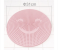Generic Foot Massage Shower Bathing Mat Silicone 55 Suction Cups Cleaning Massage Pad - Assorted Color 5 in OMAN
