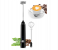 USB Rechargeable Milk Frother Handheld Foam Maker - Black 1 in UAE