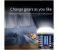 E Smarter W881 Life Waterproof Night Light With Bluetooth Speaker LED Electric Shock Mosquito Killer Lamp For Home - Black 6 in UAE