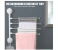 Stainless Steel Wall Mounted Swivel Towel Rack Holder Hanger with 4 Swing Bars - Silver 4 in OMAN