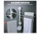 Stainless Steel Wall Mounted Swivel Towel Rack Holder Hanger with 4 Swing Bars - Silver 3 in OMAN