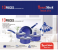 Royal Mark RMCW-8713 13 Pieces Non Stick Cookware Set - Blue 1 in UAE