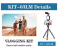 Generic KIT-03LM Phone Vlog Tripod Vlogging Kits - Black 3 in UAE
