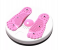 RMN Waist Twister Plate Mini Vibration Twisting Disc Board with 3D Magnets for Body Shaping Fitness Slimming Exercise Foot 5 in OMAN