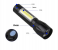 Mini 3 Mode XPE COB 10.1cm Rechargeable LED Flashlight Torch With Box - Black 2 in UAE