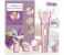 DSP 5 in1 Epilator Shaver Hair Removal And Calluses Foot Massager Facial Cleaner Massage Brush - Pink 1 in UAE