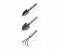 Galaxy Ocean 3 Pieces Garden Tool Set - Black and Brown 3 in UAE