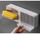 DIY 2 in 1 Adhesive Wall Mounted Soap Dish Drain Box - A 9 in UAE