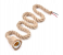 1 Piece Ceiling Lamp Hemp Rope Pendant for Home Decor - Beige 2 in UAE