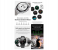 MKZ SK8 Plus Smart Watch with Bluetooth and Silicone Strap - Black 4 in UAE