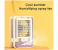 Adjustable Portable Desktop Transparent Spray Light Mini Cooling Fan - White 3 in UAE